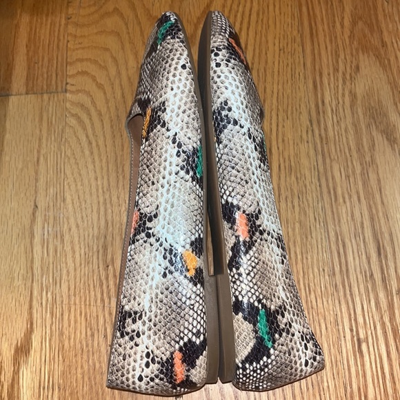 The Cory Flat in Snake Embossed Leather - Picture 6 of 11